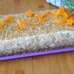 Морковный торт с творожным кремом